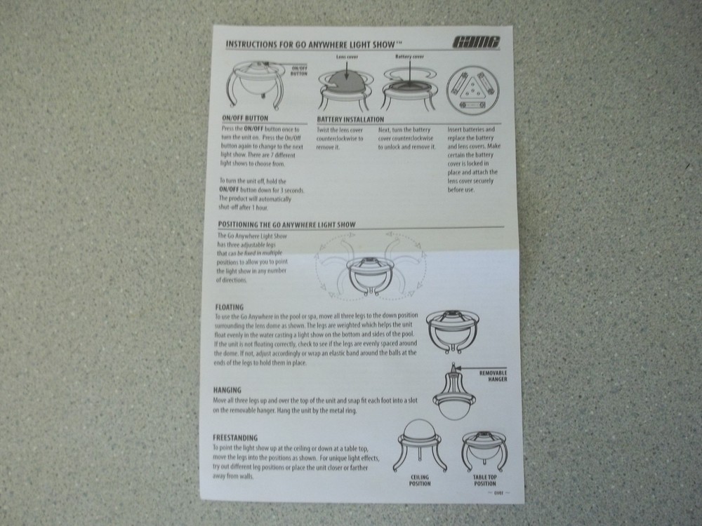 Disco Ball Light Show ball