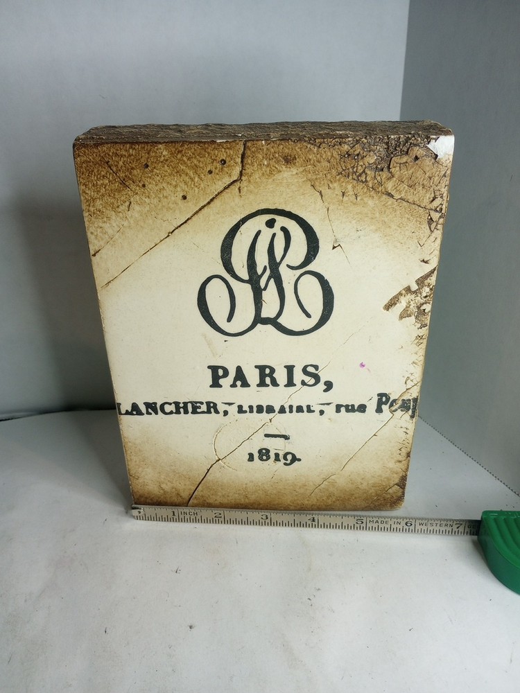 Sid Dickens Memory Block Tile - Paris 1819 - T 101 - Retired and Rare