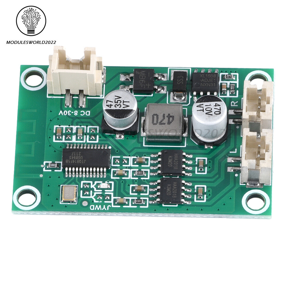 DC8V-24V 3W Bluetooth Amplifier Module Stereo Decoding 2 Channel Amplifier Board