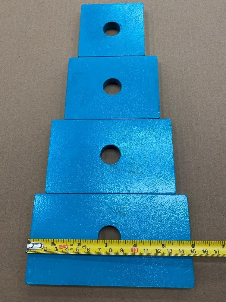 SET#90 Auto Body Frame Machine repair Tool Plates pulling Collision clamps