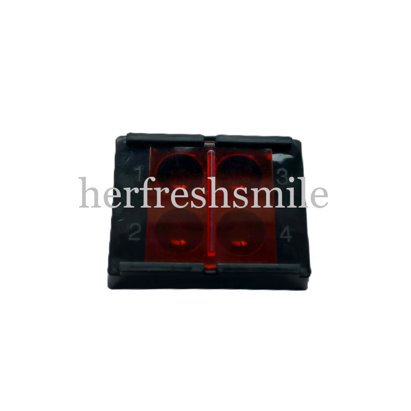 Dental Mixing Well Composite Resin Light-proof Shading Protector Blocking Lid