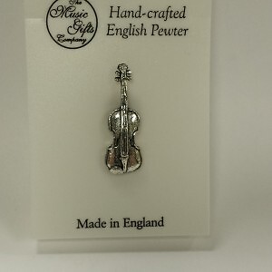 Violin Pewter Pin