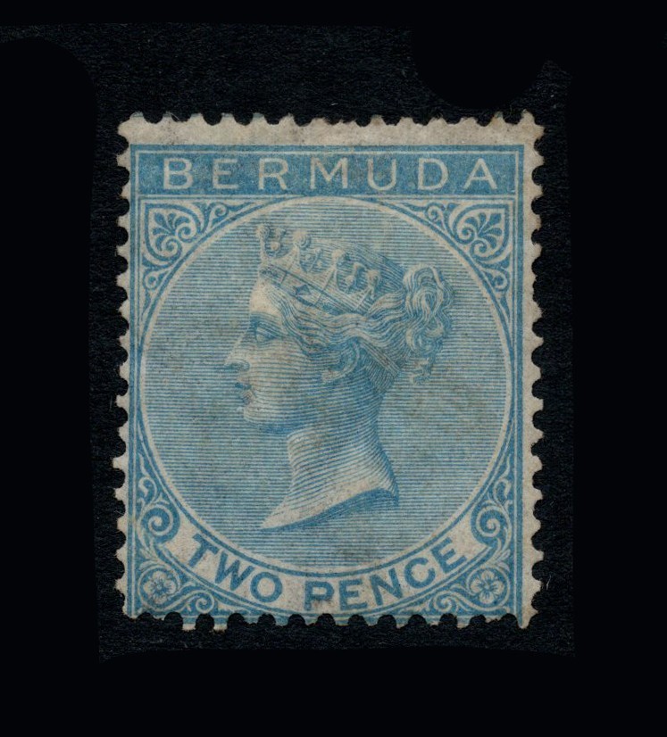 BERMUDA 1865-1903 2d "CC", SG 4, FAIR MINT, CAT. £550