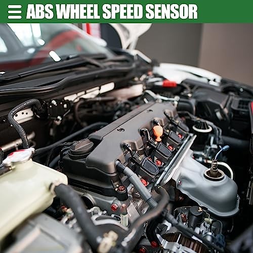 Rear Left Right ABS Wheel Speed Sensor, for Acura TL 2004-2008, Rubber,