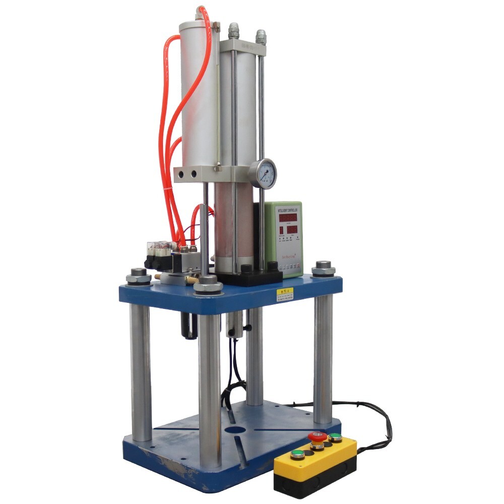 110V 11023Lbs Pneumatic Punch Press Machine with Controller Four Column