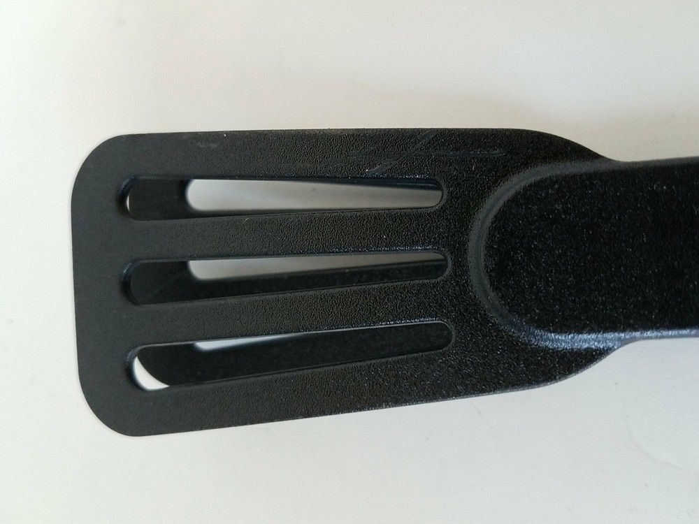 Nylon Polycarbonate Heat Resistant Tongs Black
