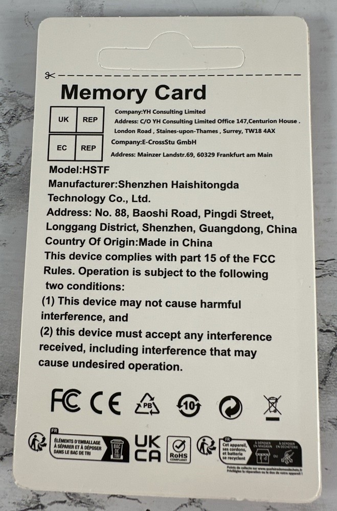 128 GB SD CARD with SD Adapter