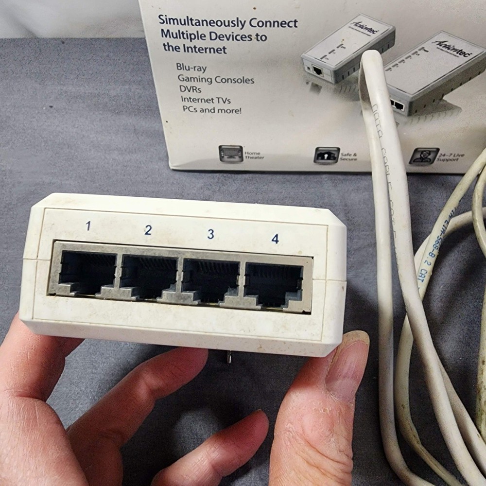 ACTIONTEC 500 Mbps 4-Port Hub ONLY