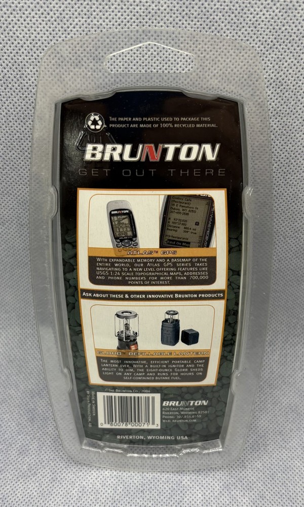 Brunton 7DNL Baseplate Map Compass With Declination Scale