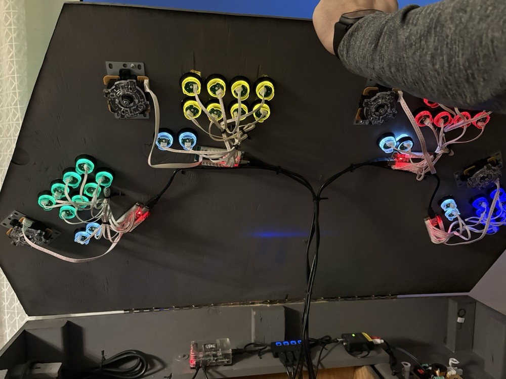 Raspberry Pie Custom built Arcade Machine, ,TS50W Speaker sound system