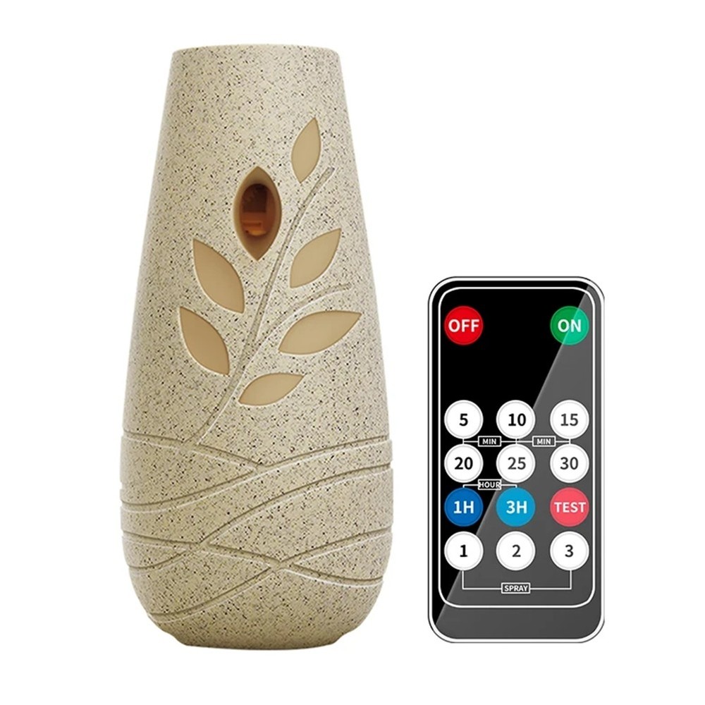 1Pc Eco-Friendly Leaf-Shaped Fragrance Diffuser Has an Automatic Timer and2539