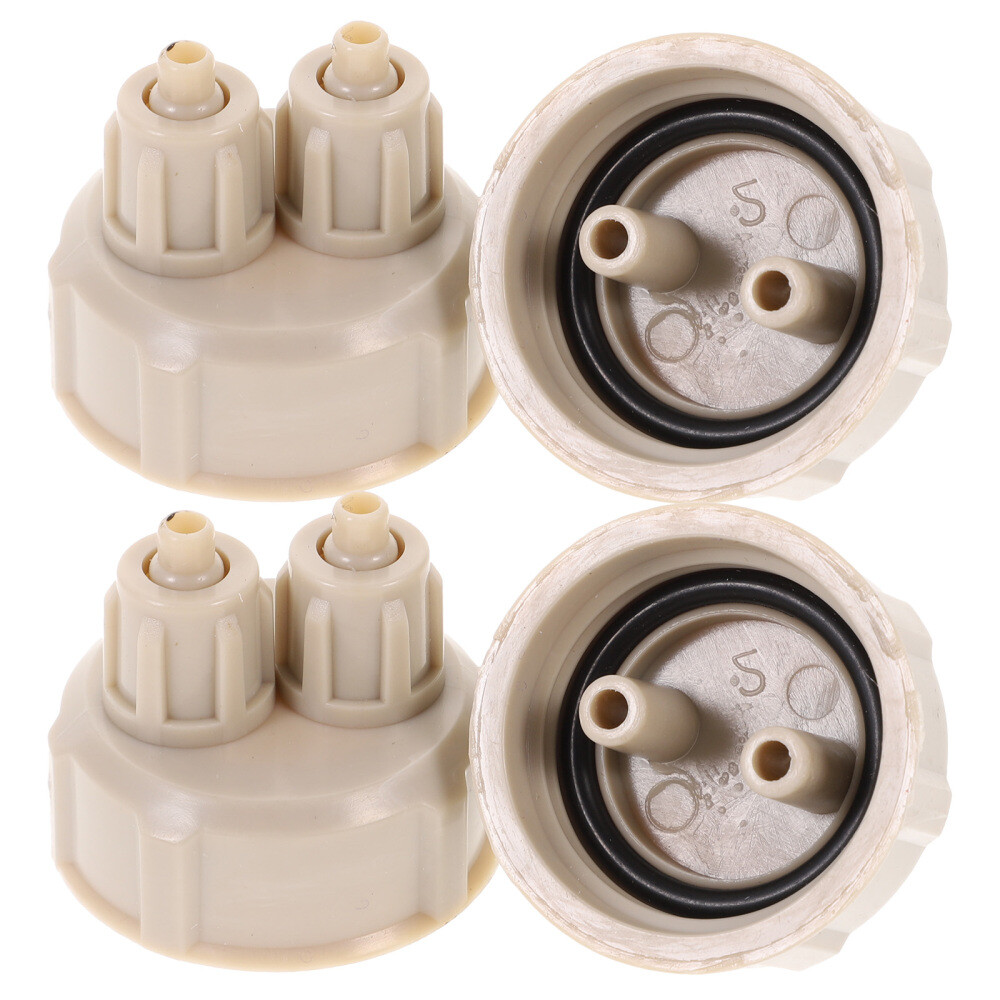 4Pcs CO2 Bottle Cap For Live Plant CO2 Diffuser Air Generator System Tool US