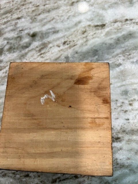 Wood Carved Trinket Box