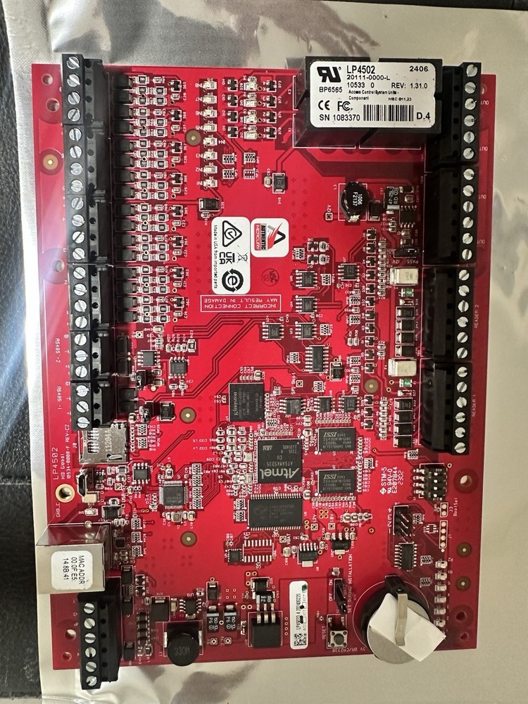 Lenel Genetec Avigilon Mercury LP4502 Access Control Board
