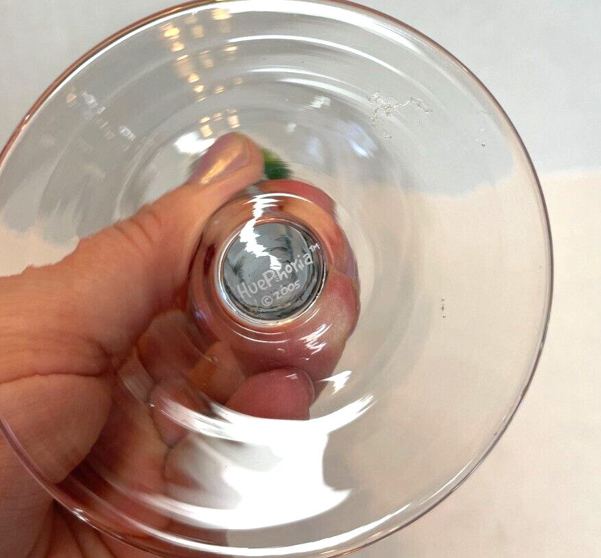 Hue Phoria 2005 Golf Martini Glass