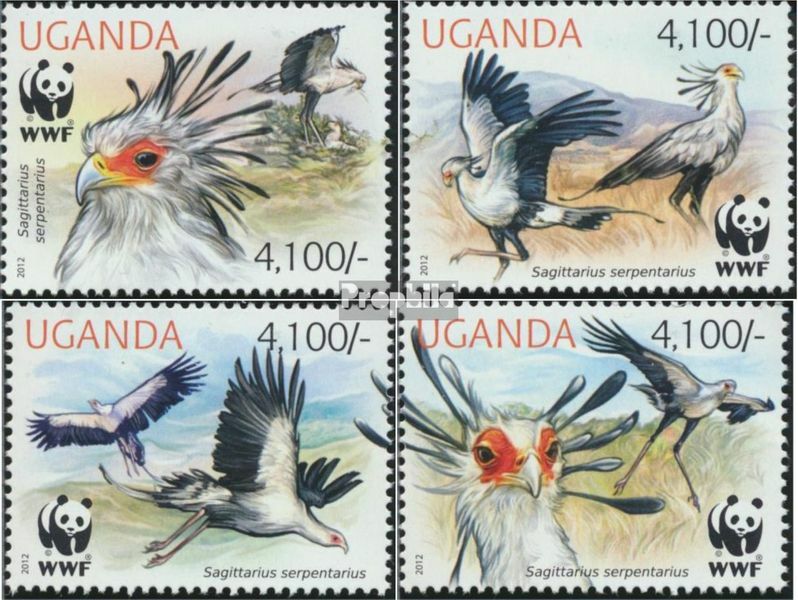 uganda 3000-3003 (complete issue) unmounted mint / never hinged 2012 Worldwide C