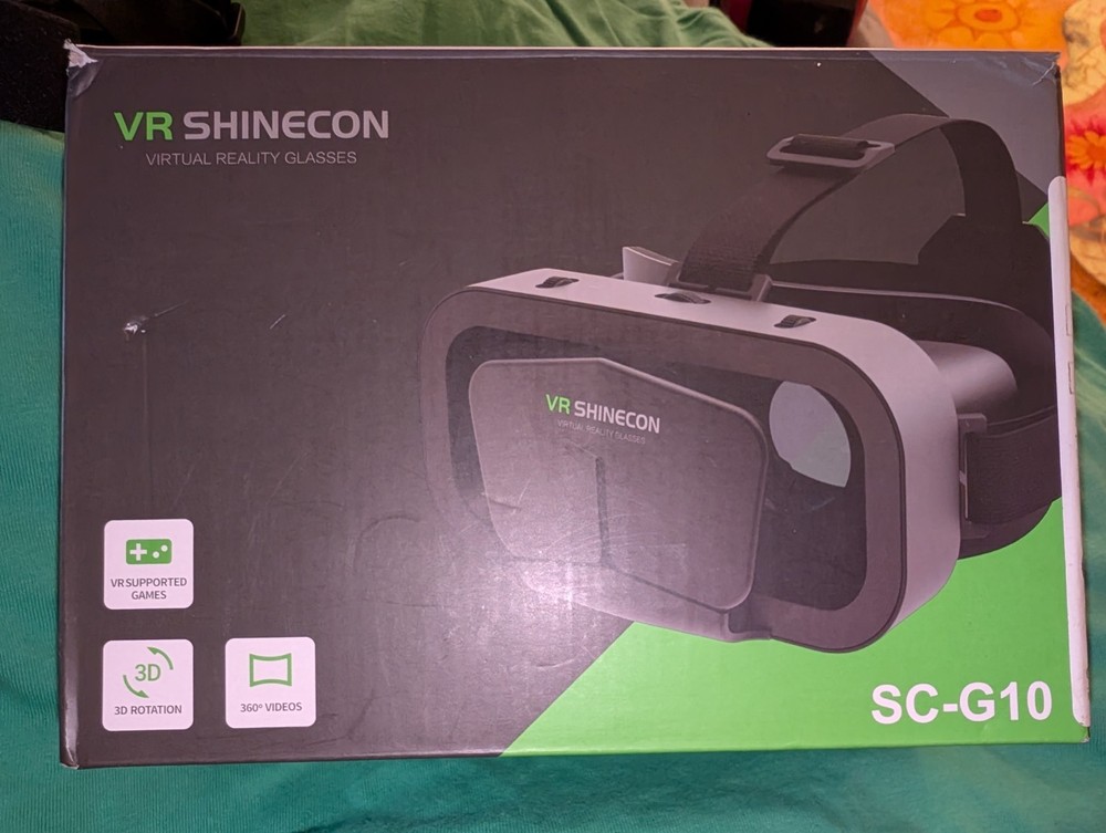 VR Shinecon Virtual Reality Glasses - New Never Used