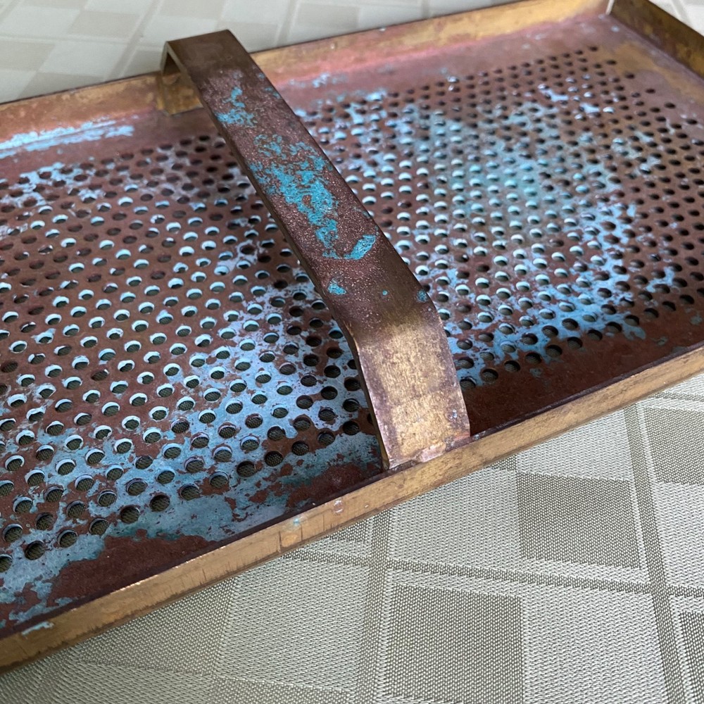 Antique Brass Hobart Dishwasher Strainer Filter Screen with Handle E