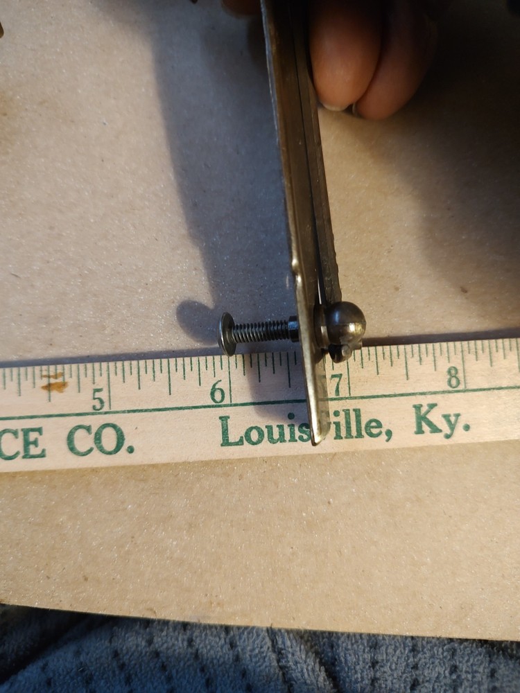 Set of 4 drawer pulls 4.75 inches long 3" posts