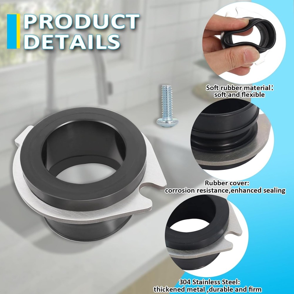 𝟮𝟬𝟮𝟯 𝙐𝙋𝙂𝙍𝘼𝘿𝙀 75499 Flex Coupler Garbage Disposal Replacement Parts Co