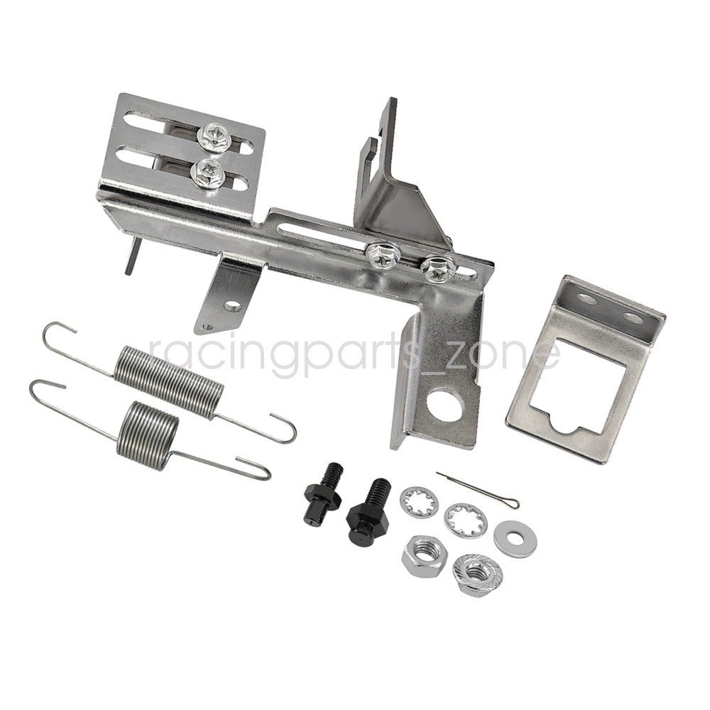 New Throttle & Kickdown Cable Bracket w/ Linkage Studs Kit For Holley Edelbrock