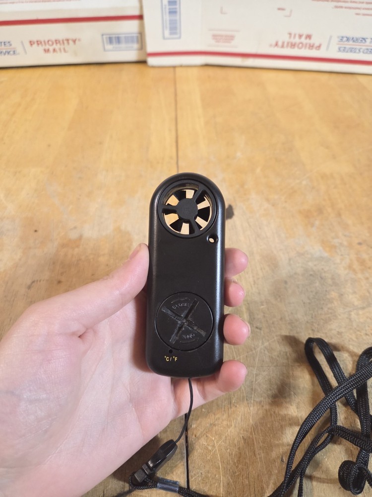 Caldwell Wind Wizard, Wind Speed, Temperature, Gauge (Tested Working)