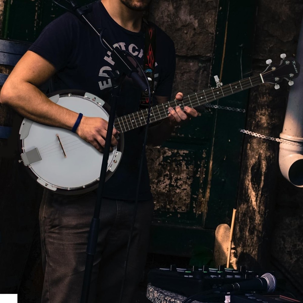 5 String Banjo Starter Kit - Sapele & Okoume, Includes Tuner & Picks