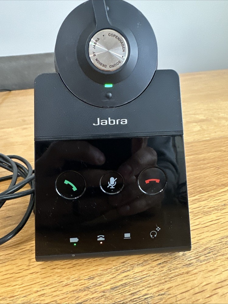 Jabra Engage 65 Mono DECT Wireless Headset+Charge Base | Tested Working