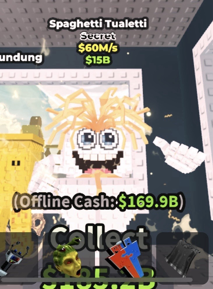 60m/s Base Spaghetti Tualettia