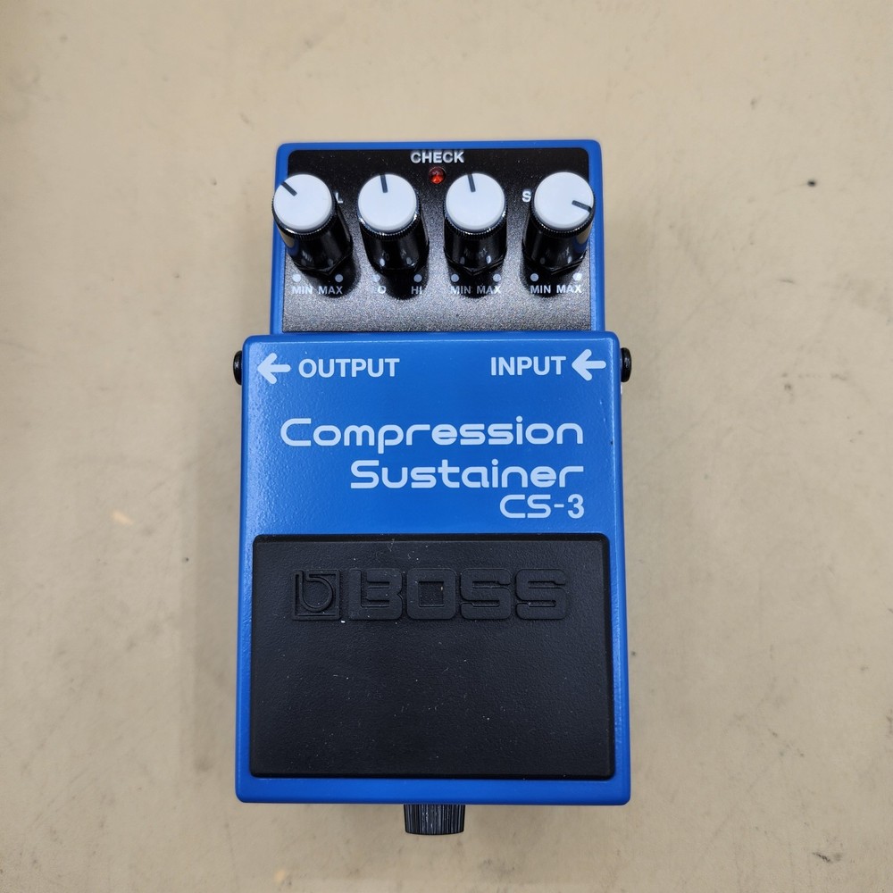BOSS CS-3 Compression Sustainer Effects Pedal w/Original Box EXCELLENT