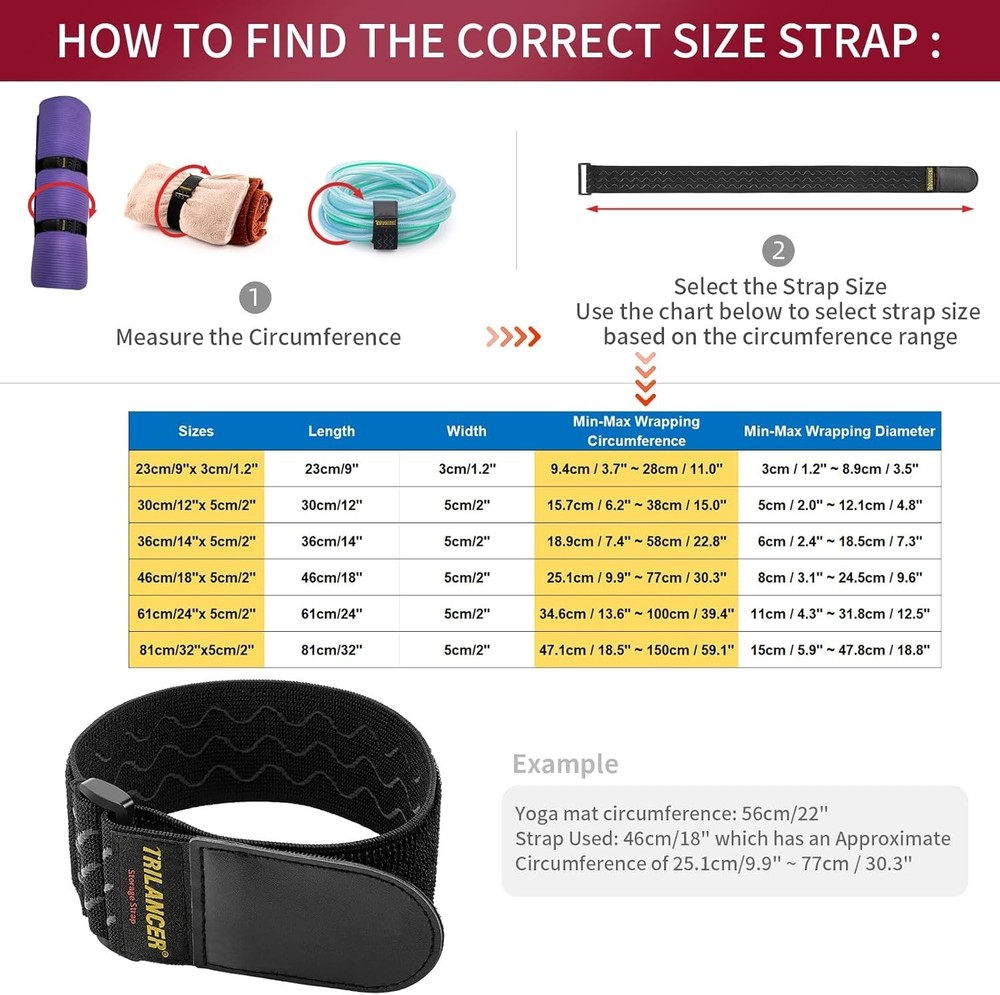 Versatile 2" x 18" Hook and Loop Storage Straps - 4 Pack with Anti-Slip Feature