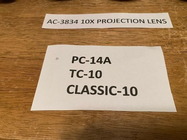 Jones & Lamson Diagonal Reflectors for use with Surface Illumination, Reflection