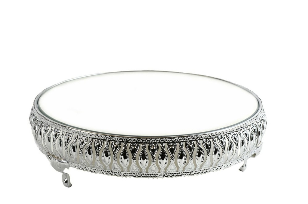 Round Cake Stand Mirror Top-Wedding Cake Stand