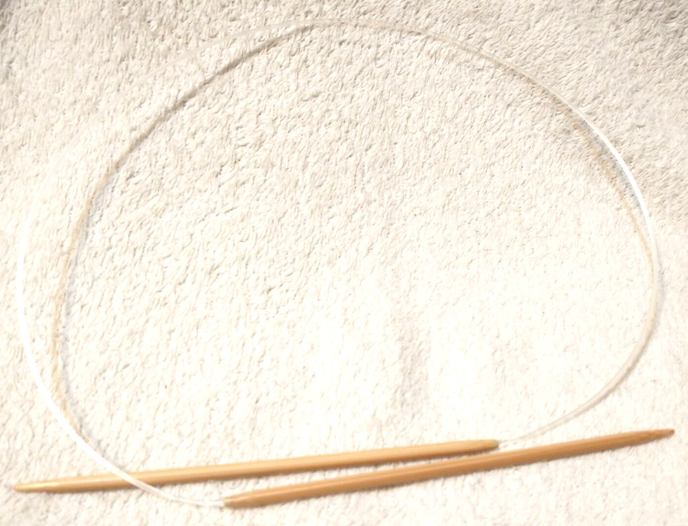 Circular-size 5 , 3.75 mm - 29" - Bamboo Knitting - A1