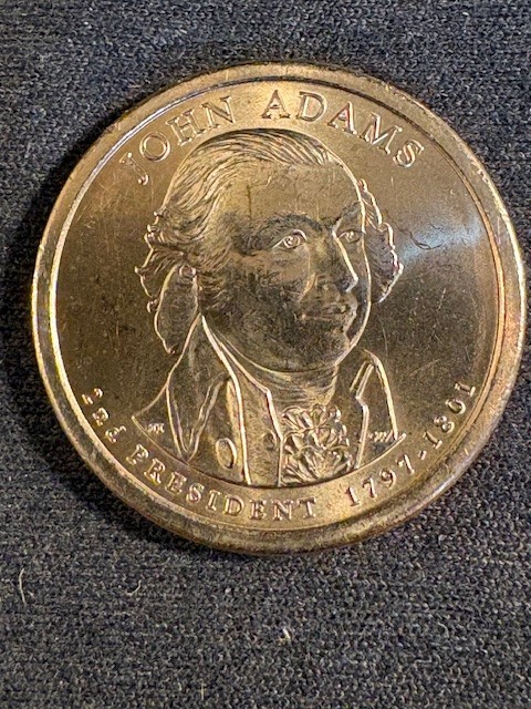 2007 D John Adams Dollar