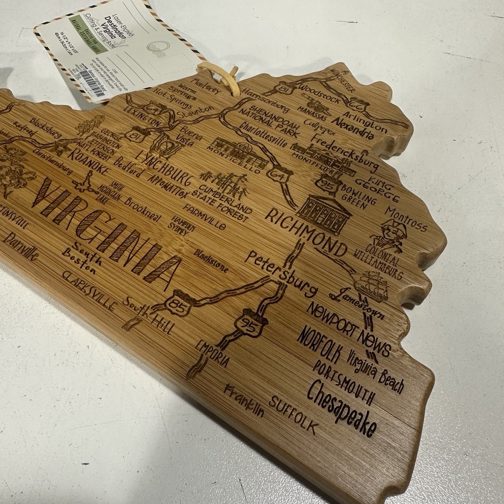 Virginia charcuterie board, Cutting And serving Board