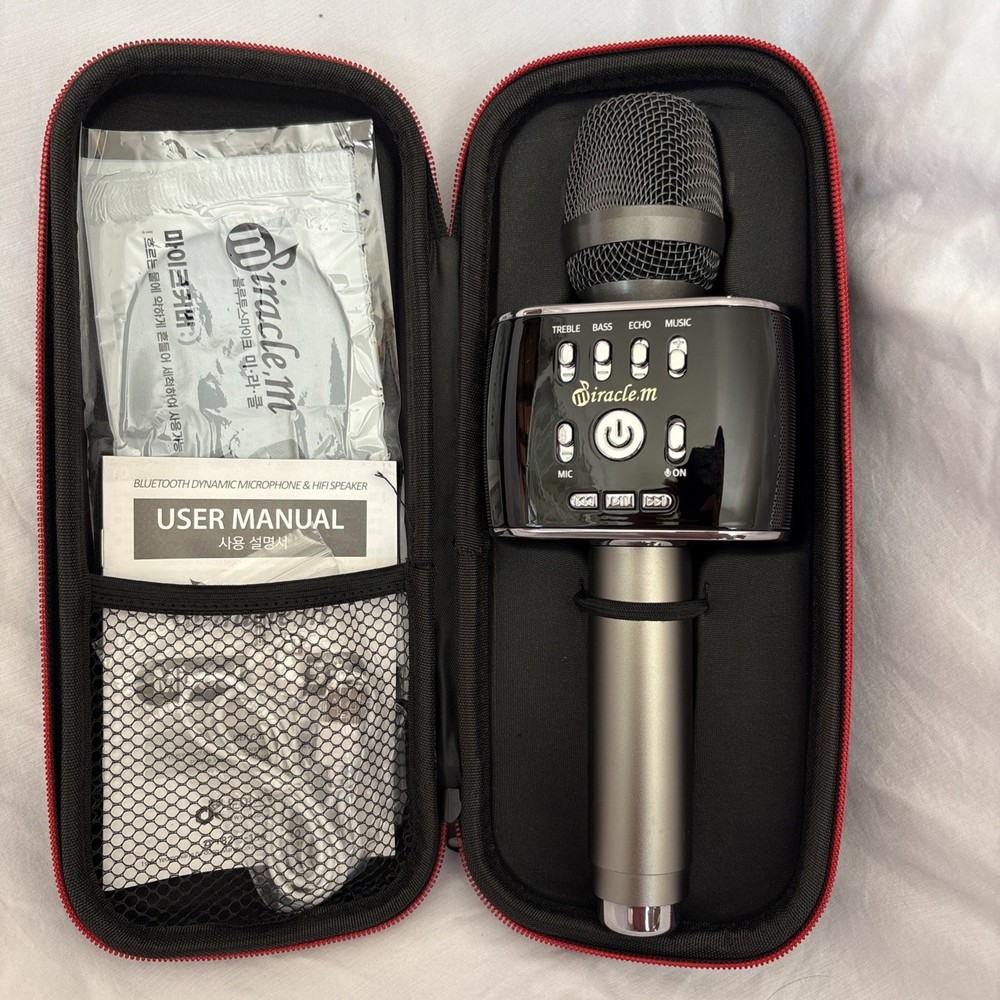 Doors Miracle M75+ Wireless Dynamic Karaoke Microphone