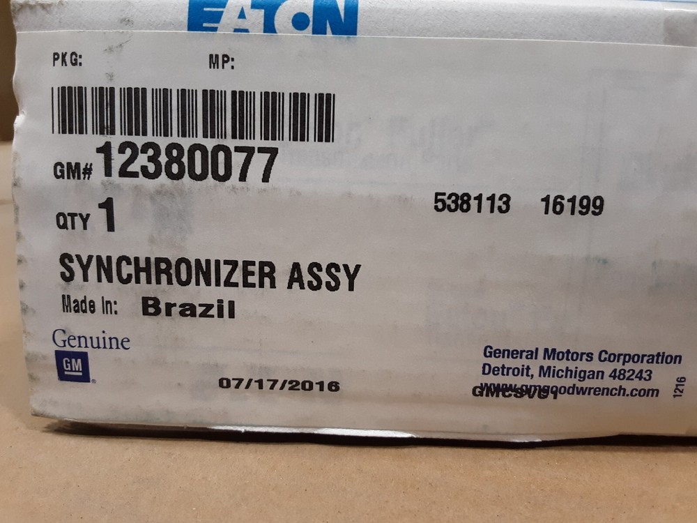 Eaton Fuller transmission synchronizer 4304447 New