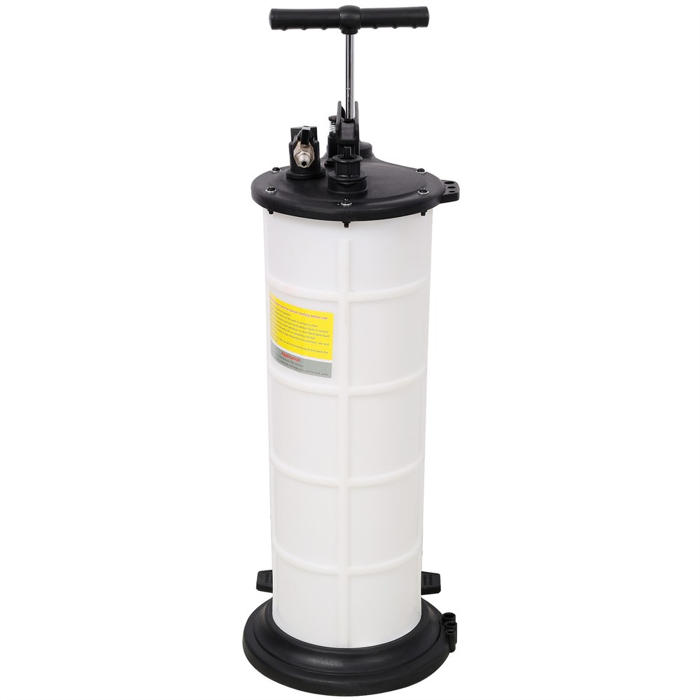 9L Fluid Extractor Pneumatic/Manual Vacumm Oil Extraction Pump with 4 Tubes