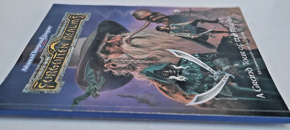 Forgotten Realms Campaign Setting. Dungeons & Dragons 2nd Edition Box Set. VG+