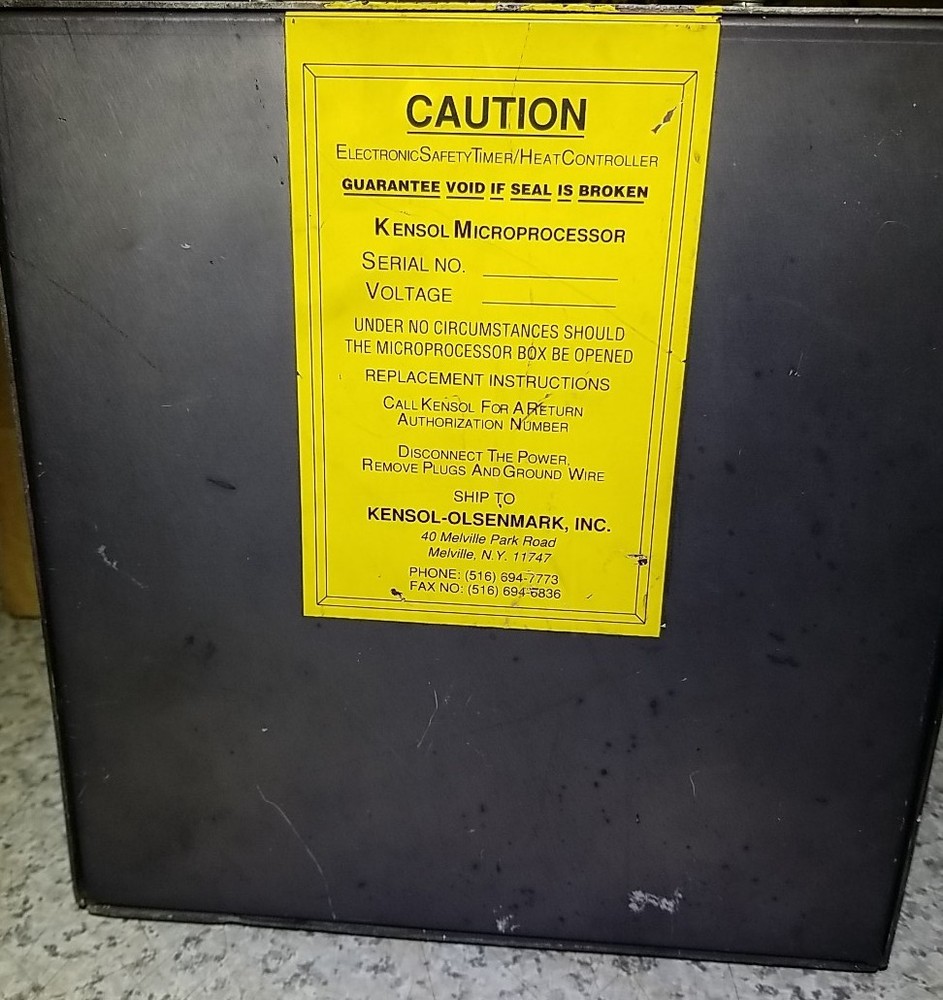 Kensol 46T Microprocessor Temp Timer Control Hot Stamp Foil Press