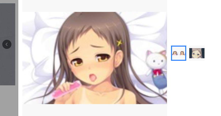 PC software Shoujo Ramune pre-order bonus body pillow cover