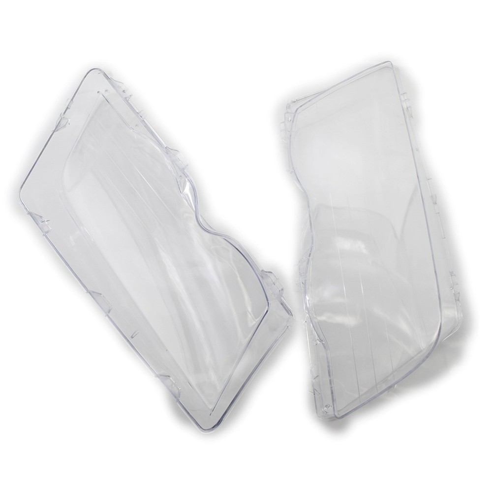1 Pair Left Right Headlight Headlamp Clear Lens Cover Replacement E46 3