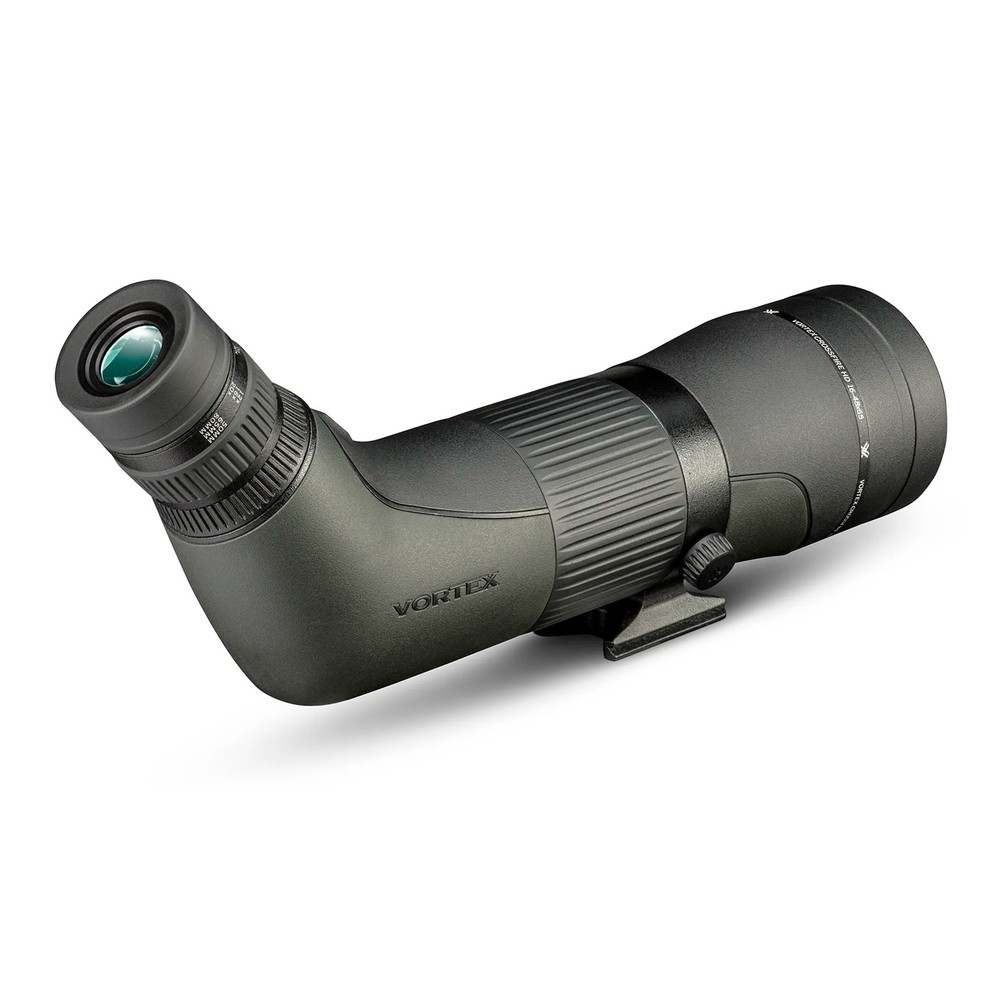 VORTEX Crossfire HD 16-48x65 Angled Spotting Scope, Storage Case, Flexfit Cap