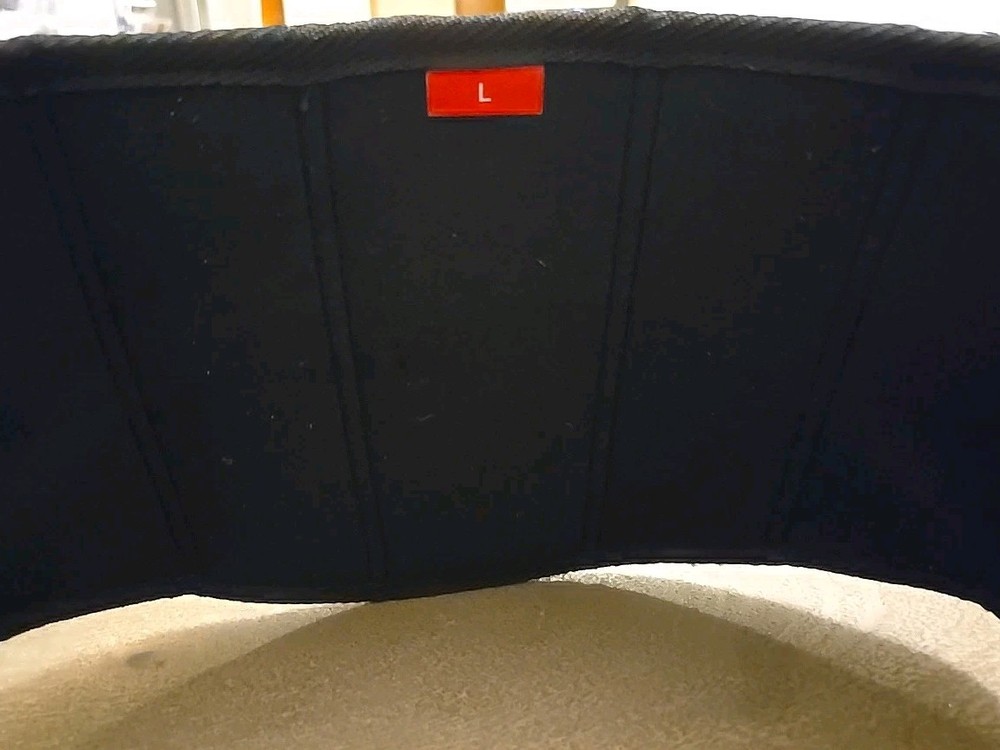 Ethos weight lifting belt Size L Adjustable See All Pics And Description