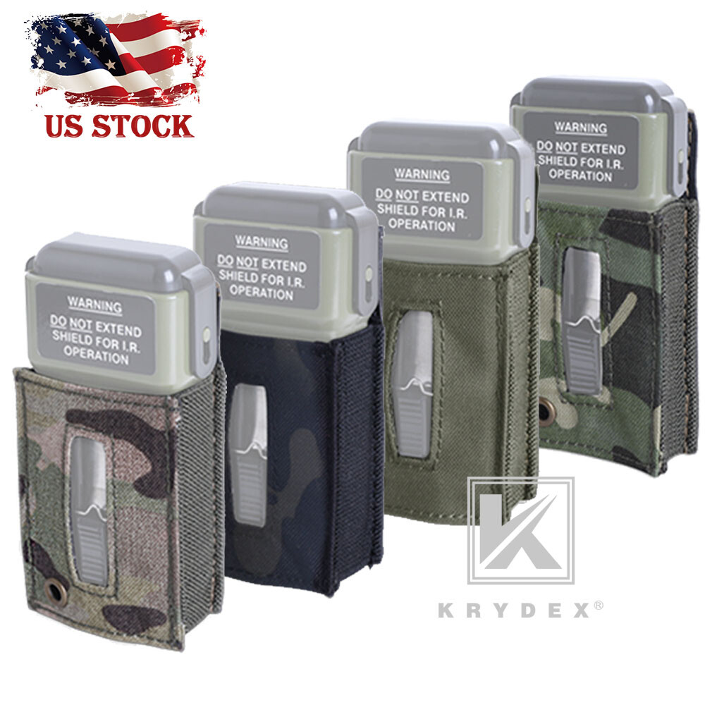 KRYDEX Tactical MS2000 Distress Light Pouch Marker Strobe Light Carrier Holder