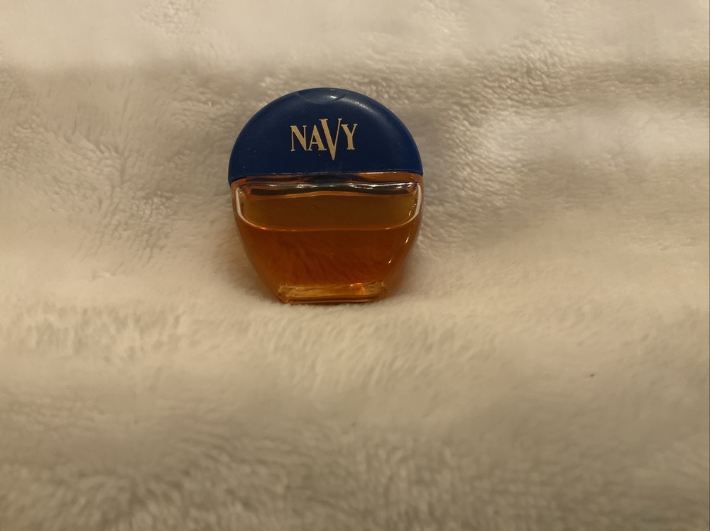 Vintage Perfume Bottle Mini Navy Parfum Full