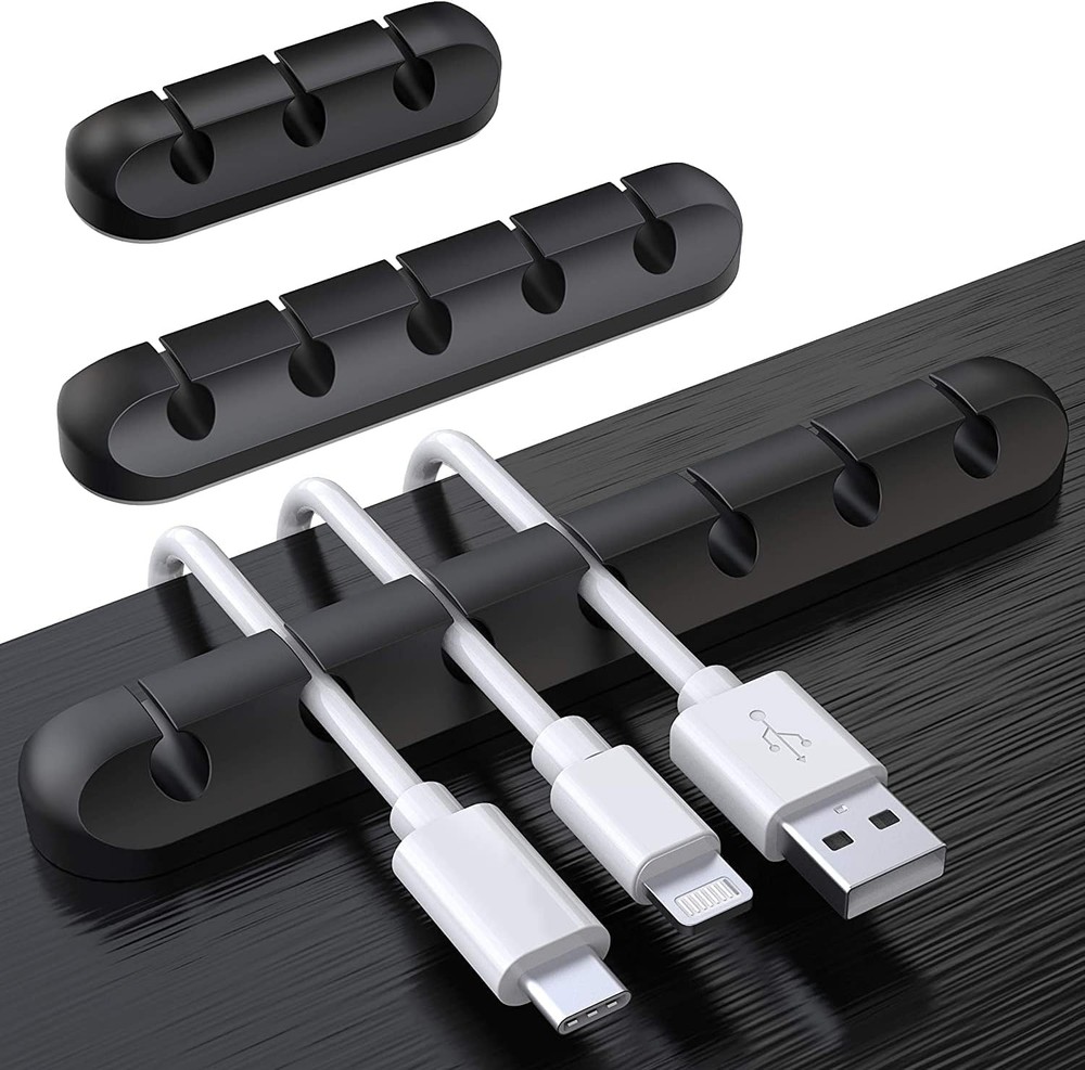 Cable Holder Clips, Cable Manament Cord Organizer Clips Silicone