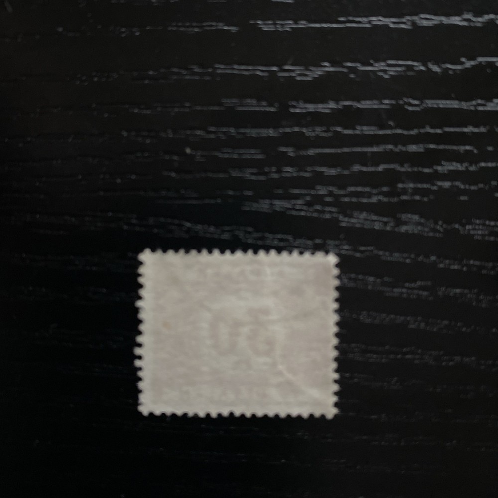 BELGIUM 1916 Postage Due 30c with Handstamp