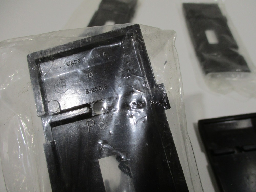 Lot Vintage Leviton Brown Bakelite Switchplate Sections P&S